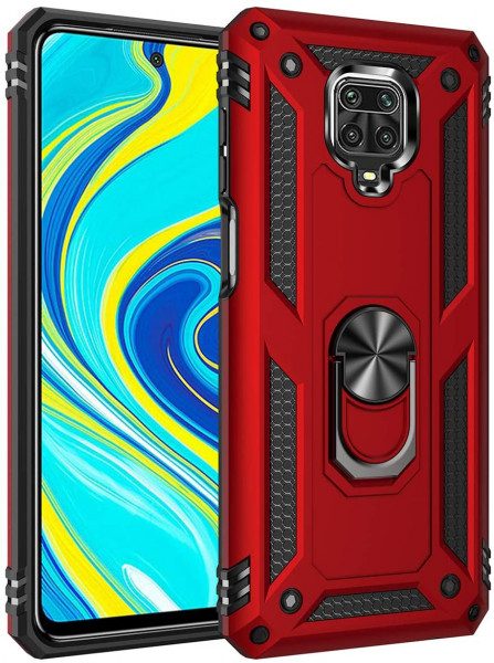  Military BeCover  Xiaomi Redmi Note 9S / Note 9 Pro / Note 9 Pro Max Red (704965)