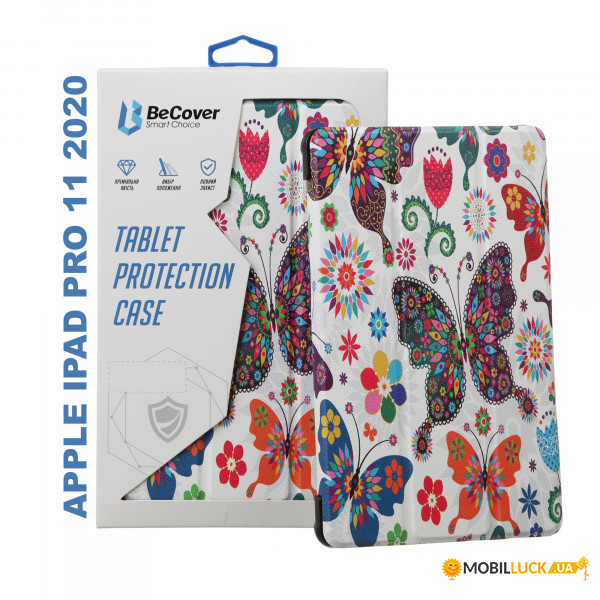 - BeCover Smart Case  Apple iPad Pro 11 2020 Butterfly (705324)