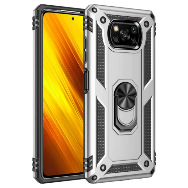  Military BeCover  Xiaomi Poco X3 Silver (705646)