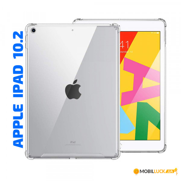  Anti-Shock BeCover  Apple iPad 10.2 2019/2020 Clear (706017)