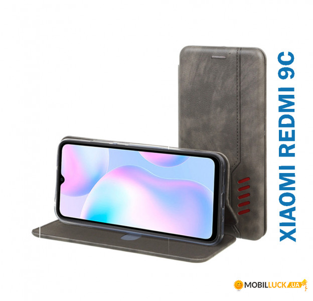 - BeCover Exclusive New Style  Xiaomi Redmi 9C Gray (706432)