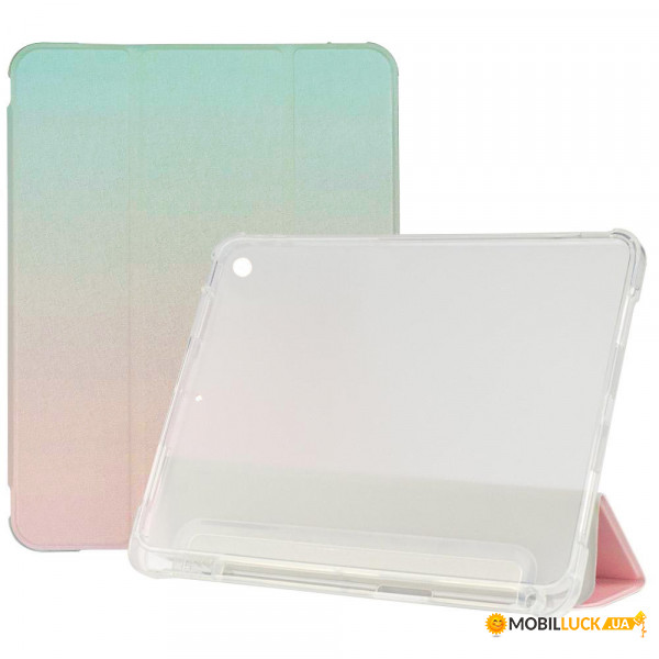 - Gradient Soft TPU BeCover   Apple Pencil  Apple iPad 10.2 2019/2020 Green-Pink (706574)