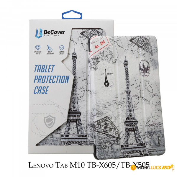 - BeCover Smart Case  Lenovo Tab M10 TB-X605/TB-X505 Paris (707308)