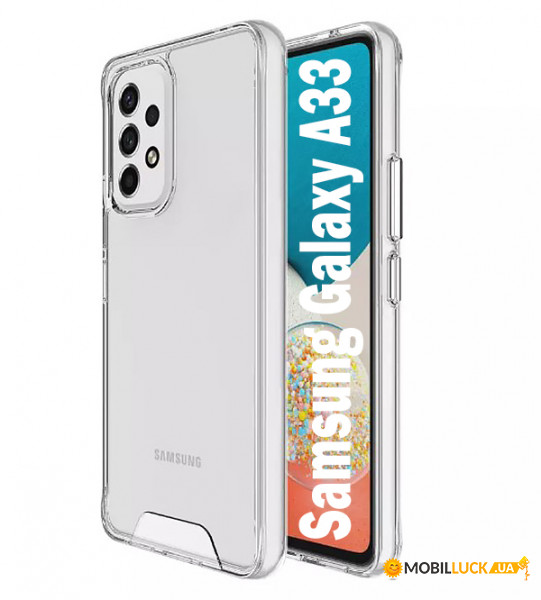 - BeCover Space Case  Samsung Galaxy A33 SM-A336 Transparancy (707806)