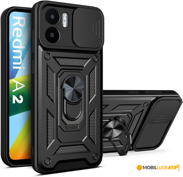  Military BeCover Xiaomi Redmi A2 Black (710206)