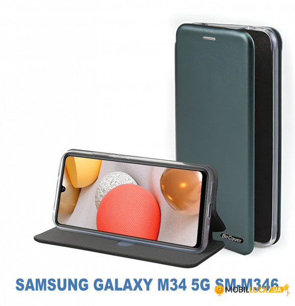 - BeCover Exclusive Samsung Galaxy M34 5G SM-M346 Dark Green (710259)