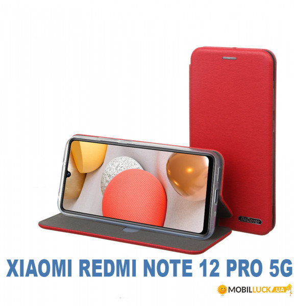 - BeCover Exclusive Xiaomi Redmi Note 12 Pro 5G Burgundy Red (710283)