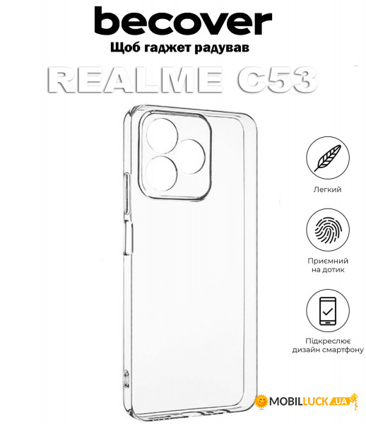   BeCover Realme C53Transparancy (710387)