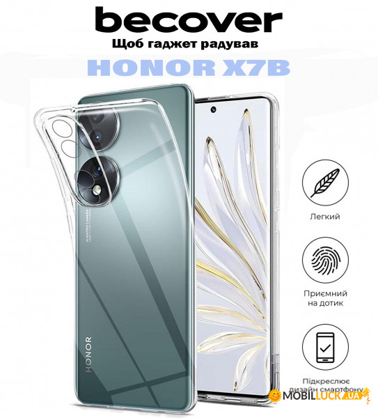   BeCover Honor X7b Transparancy (710876)