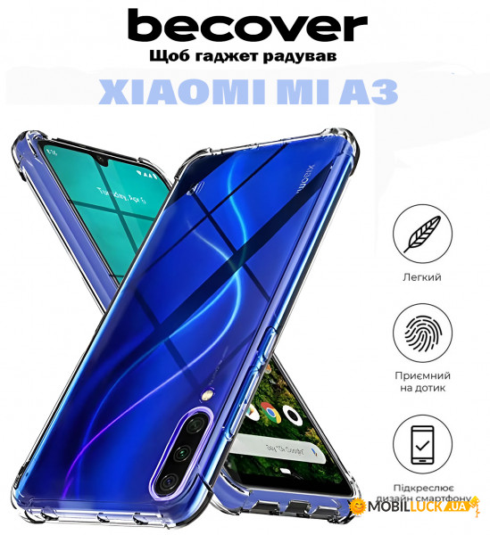  BeCover Anti-Shock Xiaomi Mi A3 Clear (711034)