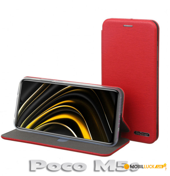 - BeCover Exclusive Poco M5s Burgundy Red (709012)