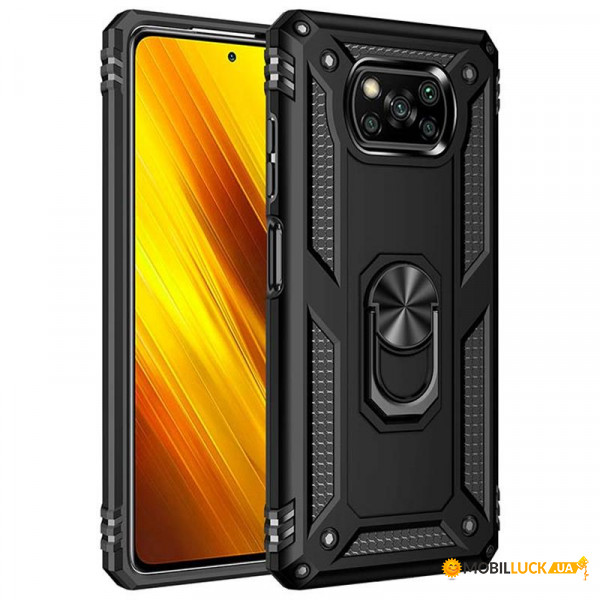 - BeCover Military Xiaomi Poco X3 Black (705643)