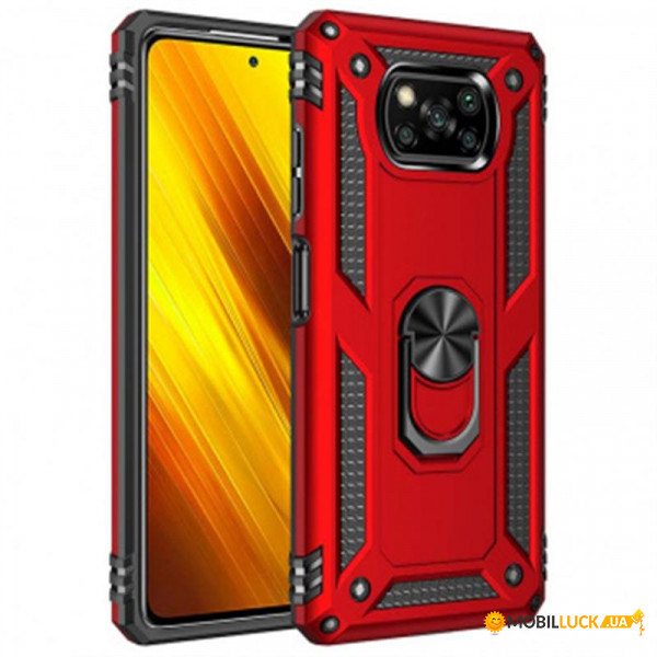 - BeCover Military Xiaomi Poco X3 Red (705645)