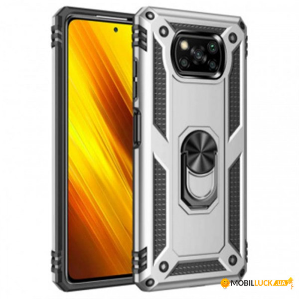 - BeCover Military Xiaomi Poco X3 Silver (705646)