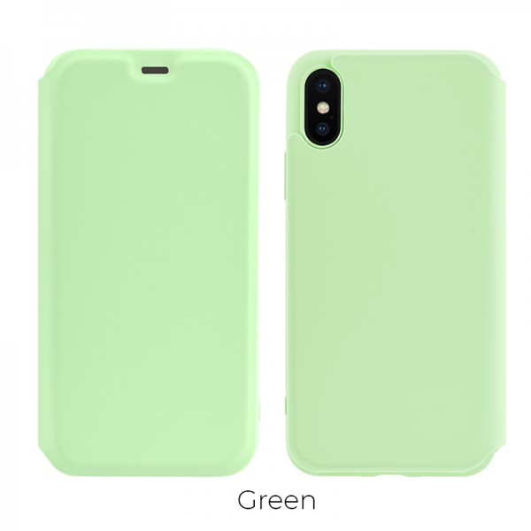  HOCO Colorful Series  iPhone X/Xs green (4851)