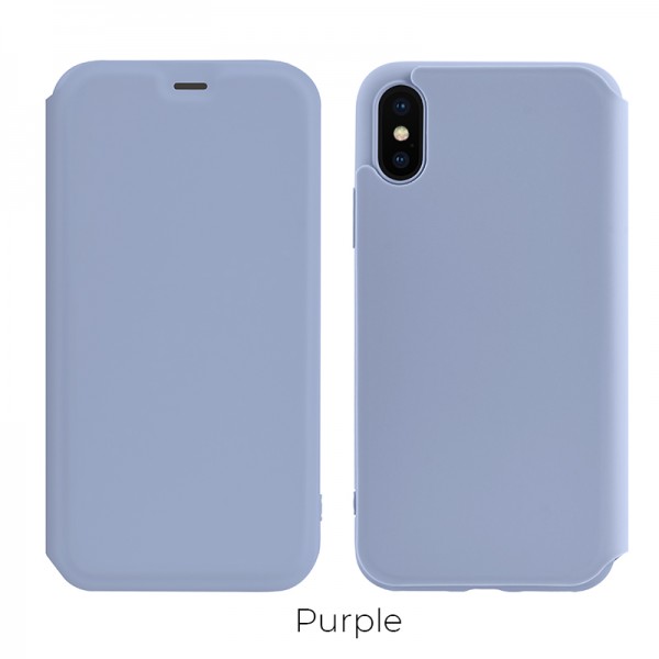  HOCO Colorful Series  iPhone X/Xs purple (4853)