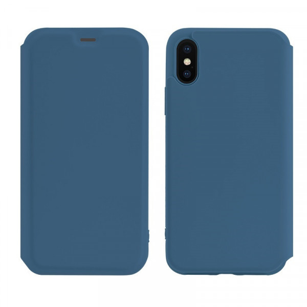 - Hoco Colorful series liquid silicone Apple iPhone XS Max Blue