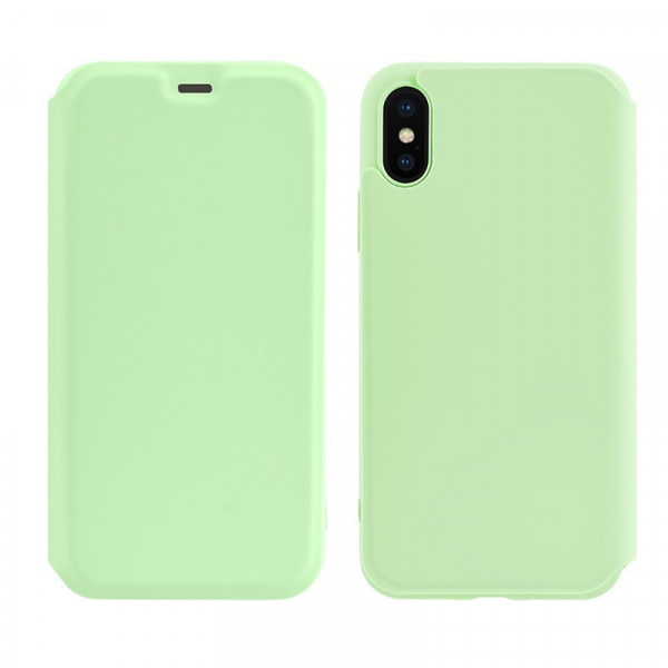 - Hoco Colorful series liquid silicone Apple iPhone XS Max Green