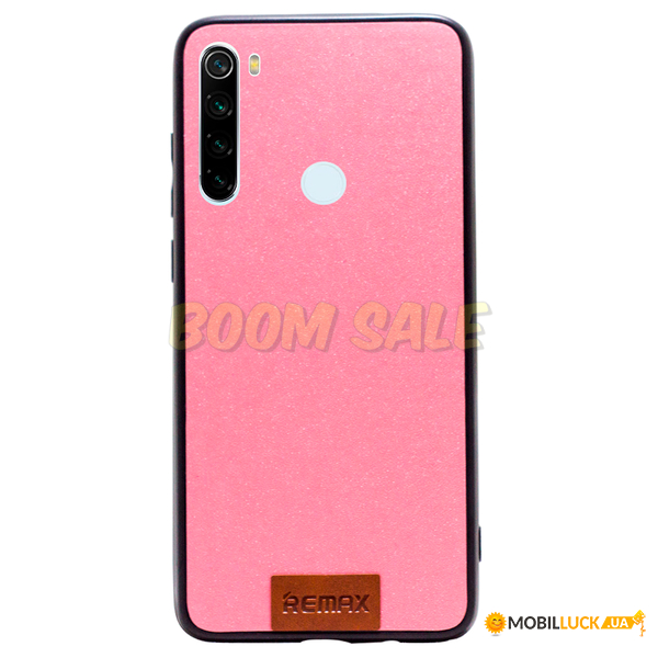  Remax Textile TPU Series Xiaomi Redmi Note 8 Pink