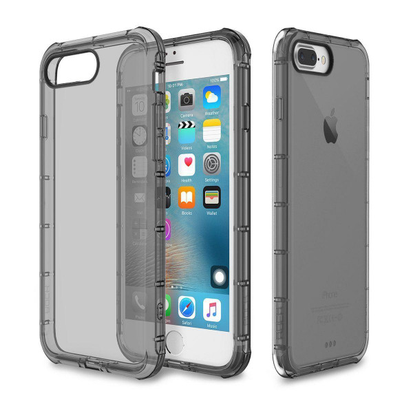 - Rock TPU Case Fence series iPhone 7 Plus Transparent/Black