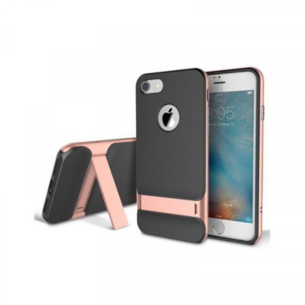 TPU+PC  Rock Royce Series     Apple iPhone 7/8 Rose Gold