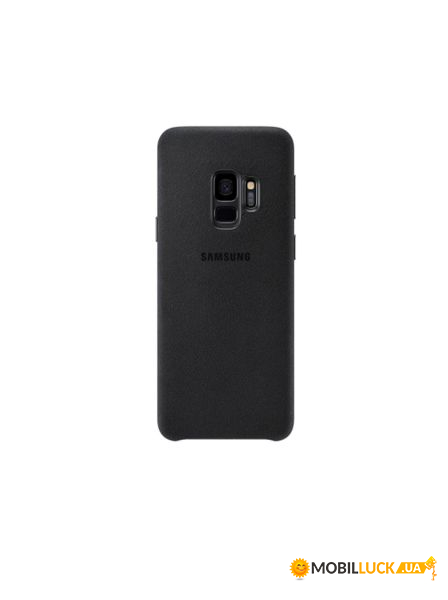  Samsung Alcantara Cover Samsung Galaxy S9+ black 