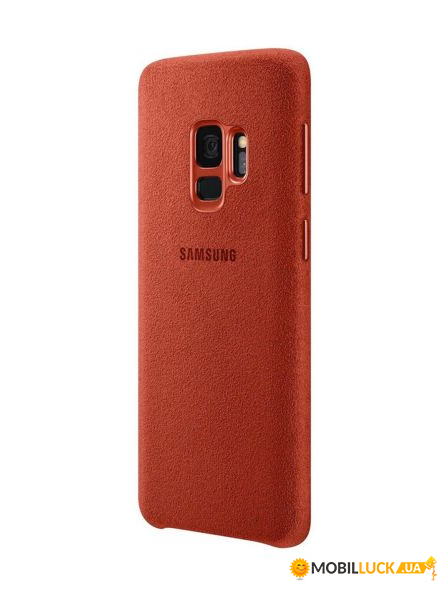  Samsung Alcantara Cover Samsung Galaxy S9+ red 