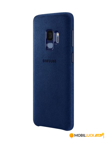  Samsung Alcantara Cover Samsung Galaxy S9 dark blue 