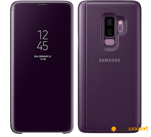  Samsung Clear View Cover Samsung Galaxy S9+ violet 