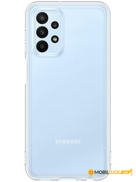  Samsung Soft Clear Cover  Galaxy A23 (A235) Transparent (EF-QA235TTEGRU)