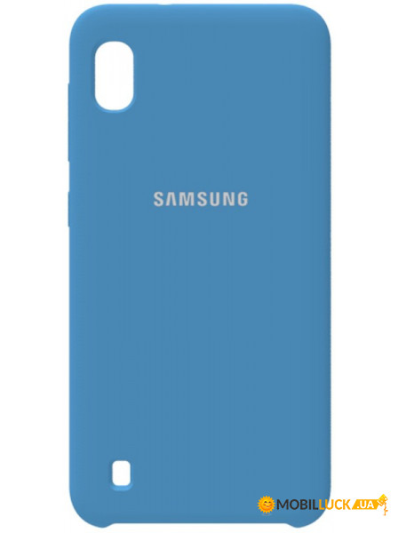 - Samsung Silicone Case Galaxy A10 Navy Blue