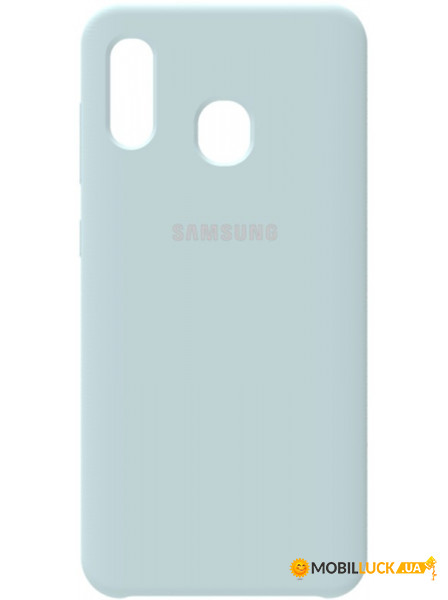 - Samsung Silicone Case Galaxy A20/A30 Sky Blue