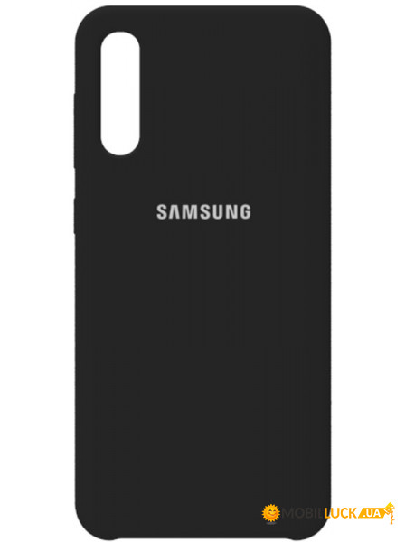 - Samsung Silicone Case Galaxy A50 Black