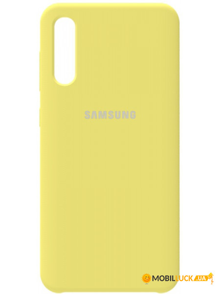 - Samsung Silicone Case Galaxy A50 Lemon Yellow