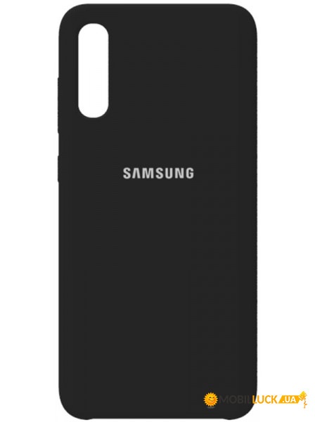 - Samsung Silicone Case Galaxy A70 Black