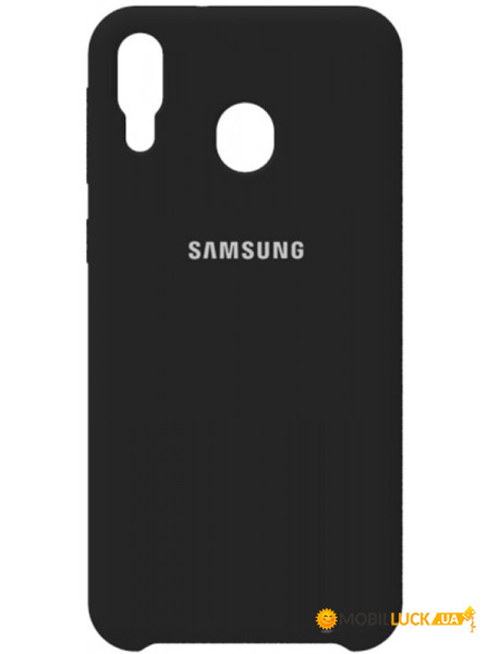 - Samsung Silicone Case Galaxy M20 Black