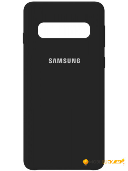 - Samsung Silicone Case Galaxy S10 Black