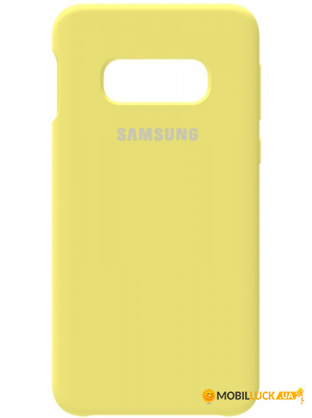 - Samsung Silicone Case Galaxy S10e Lemon Yellow