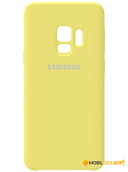 - Samsung Silicone Case Galaxy S9 Lemon Yellow