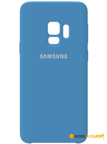 - Samsung Silicone Case Galaxy S9 Navy Blue