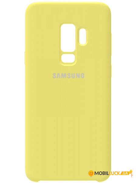 - Samsung Silicone Case Galaxy S9+ Lemon Yellow