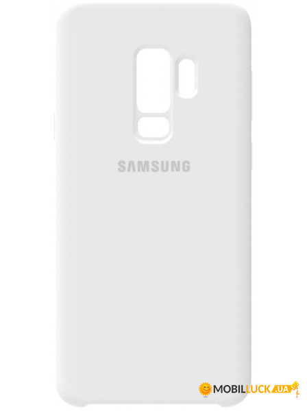 - Samsung Silicone Case Galaxy S9+ White