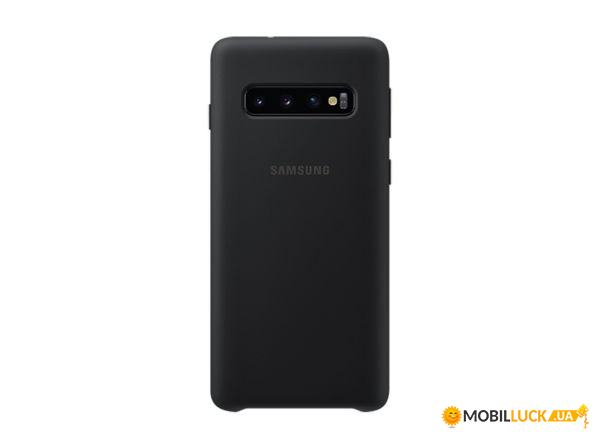  Samsung Silicone Cover Samsung S10 Plus Black