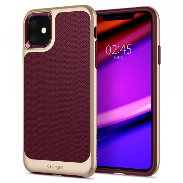   TPU Spigen Neo Hybrid  iPhone 11 Burgundy Bordo (076CS27196)