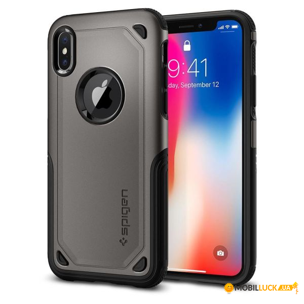  Spigen Hybrid Armor iPhone 8/7 Gunmetal 