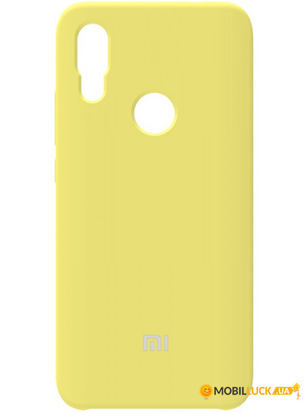 - Xiaomi Silicone Case Redmi 7 Lemon Yellow