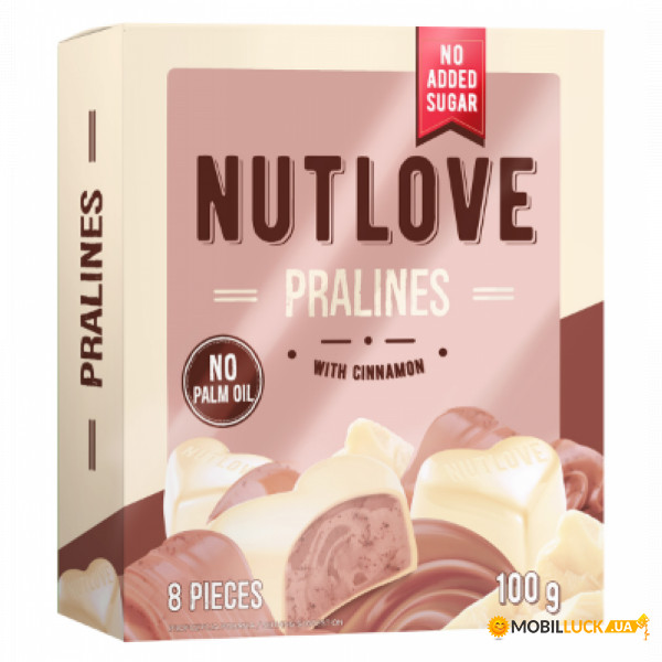  Allnutrition Nutlove Pralines 100g White Cinamon