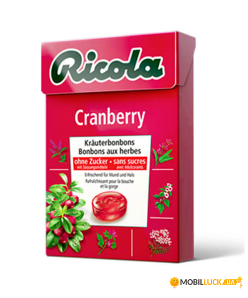  Ricola Cranberry  50  (7610700946541)