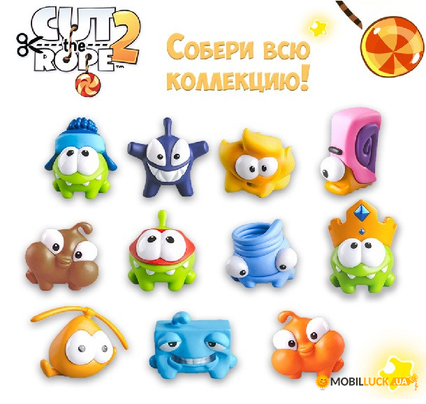 Свитбокс коллекционная фигурка Sweetbox Cut the Rope 2жевательный