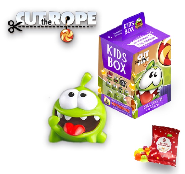 Свитбокс Sweetbox Ам ням Kids Box - фигурка c мармеладом в
